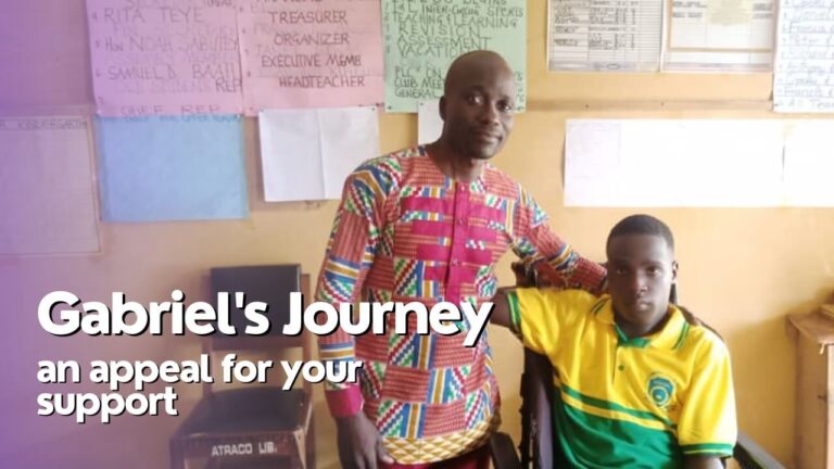 Gabriel’s Journey: An Appeal for Your Support